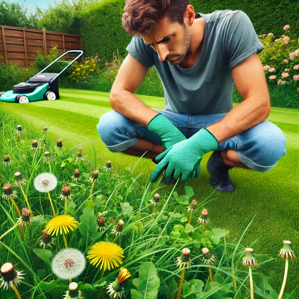 Pourquoi des mauvaises herbes poussent dans mon gazon ? (et comment les éviter)